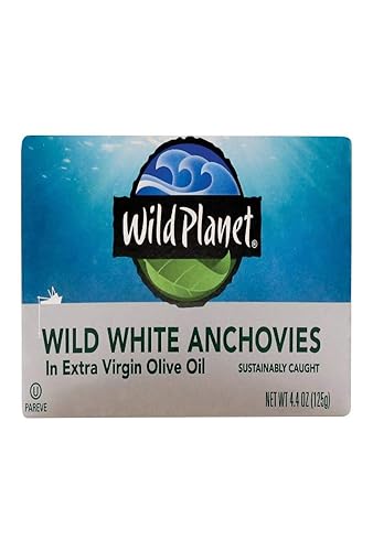 Wild Planet Anchovy White W Evoo 4.375Oz