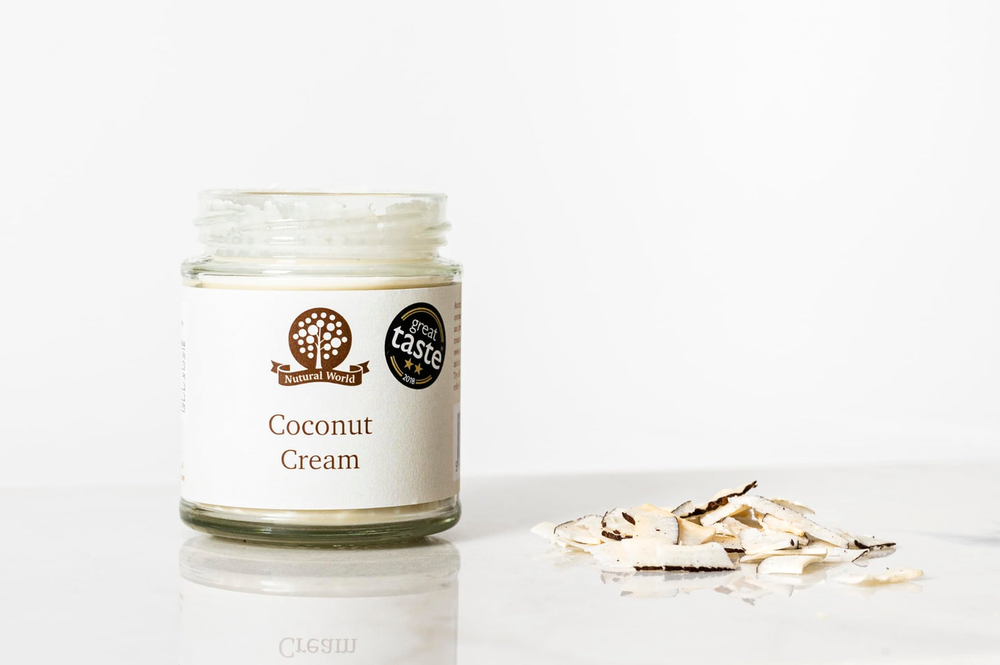 Nutural World - Coconut Cream 35 Oz (1Kg) Great Taste Award Winner