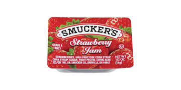 Smucker'S Strawberry Jam, 0.5 Ounce (Pack Of 200)