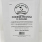 Fresh Ravioli 6 Boxes -Large Round Cheese - Made In Nyc By Frank And Sal Italian Market - 72 Count