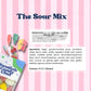 Sour Swedish Candy Chef Mix - Bubs Sour Candy - Chewy and Foamy - Hand Packed in Sweden .5LB