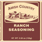 Amish Country Popcorn | Seasoning Variety Pack | 4 Bottles | White Cheddar - Cheddar Cheese - Sour Cream & Onion -Ranch | Nut Fr