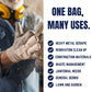 Plasticplace 55-60 Gallon Trash Bags A 15 Mil A Clear Heavy Duty Garbage Can Liners A 38A X 58A (50Count)