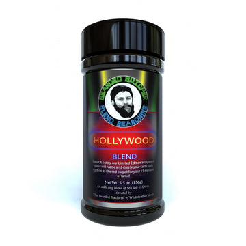 Bearded Butcher Blend Hollywood Seasoning, 5.5 Oz - Sweet & Sultry With Pure Cane Sugar & Molasses, Ideal For Pork Butts, Pork R