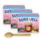 Sure Jell Low Sugar Pectin for Canning - Pack of 3  Sure Jell Fruit Pectin 1.75 oz Boxes for Low or No Sugar Jams  Jellies  and Preserves - Bundled with Daily Gemz Spoon