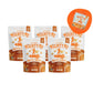 Mission Mighty Me Nutty Puffs Mixed Nut Butter Puffs for Babies + Kids - Pediatrician Developed  Plant-Based Gluten-Free Baby Snack - Peanut  Tree Nut  Cinnamon (6 Pack - 5 Pack Plus Peanut Sample)