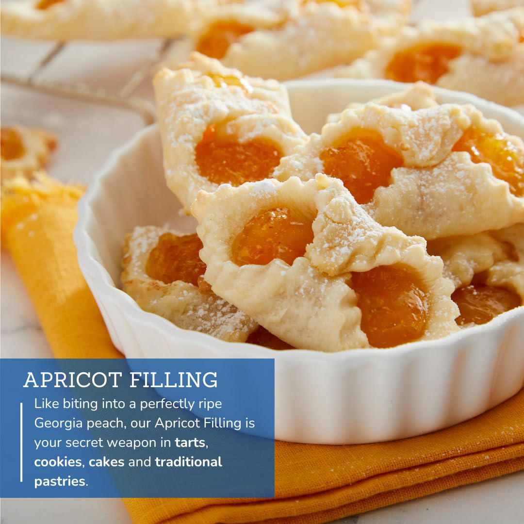 Solo Cake and Pastry Filling, Apricot, 12 Ounce, Pack of 12