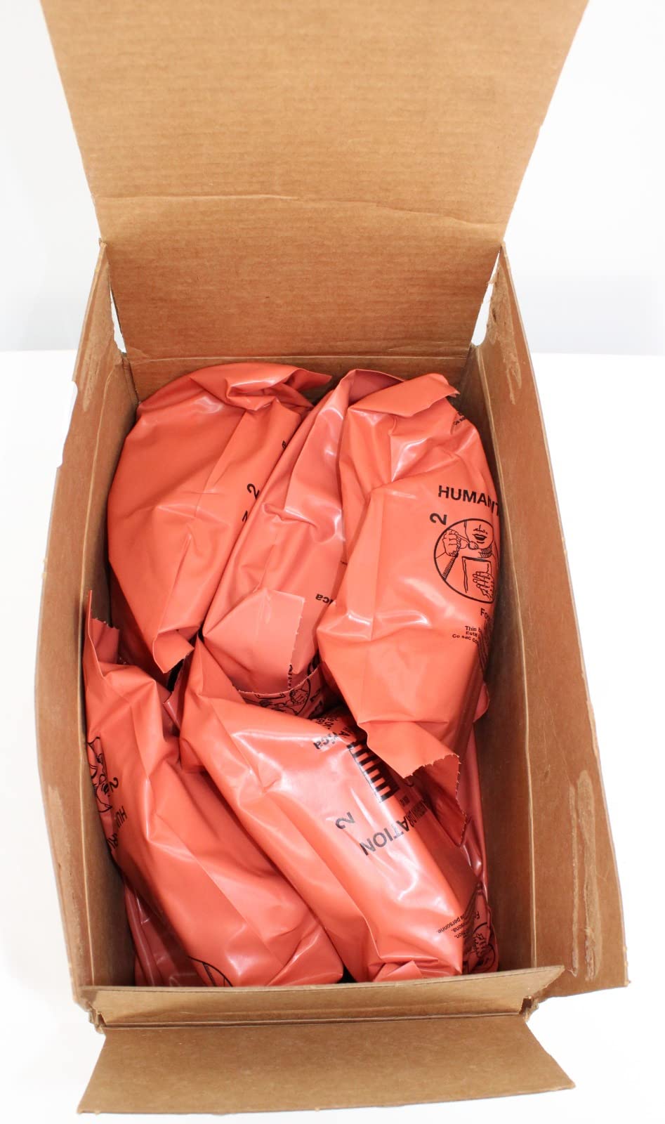 1 Case Humanitarian Daily Ration Mre - Random Menu - Inspection Date Of 10/2022 Or Newer