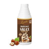 Lovetta Hazelnut Chocolate Sauce Bulk 34Oz (1L) Bottle - Smooth Gourmet Hazelnut & Milk Chocolate Dessert Drizzle  Rich Nutty Topping For Crepes  Waffles  Ice Cream  Coffee & Pastries - Ready To Use