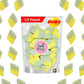 BUBS Sour Tutti Frutti Rhombus - 1/2 Pound Soft Foam Godis  enhanced Vagen Swedish Candy by Susa Candy