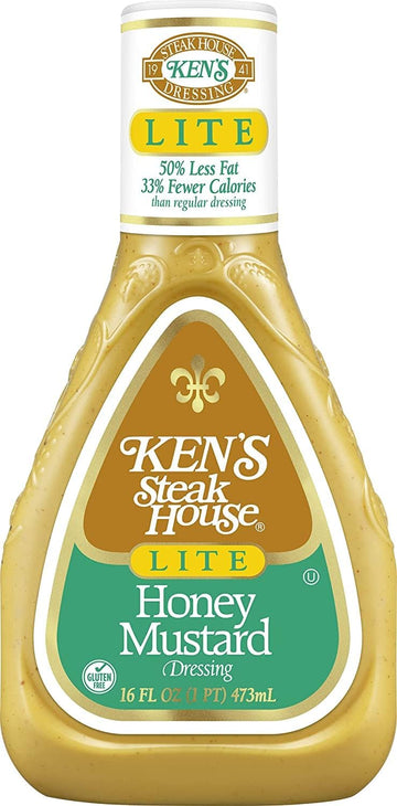 Ken'S Steak House Lite Honey Mustard Dressing (Variety Pack)