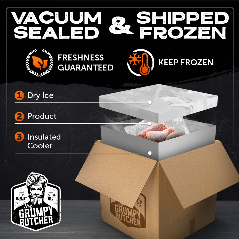 Dens Hot Dogs Gspirit-inspired flavorpy Butcher Heritage Chicken Wings, Garlic Parmesan Rub, Fully-Cooked, 20 OZ (Pack of 2), Golden-brown