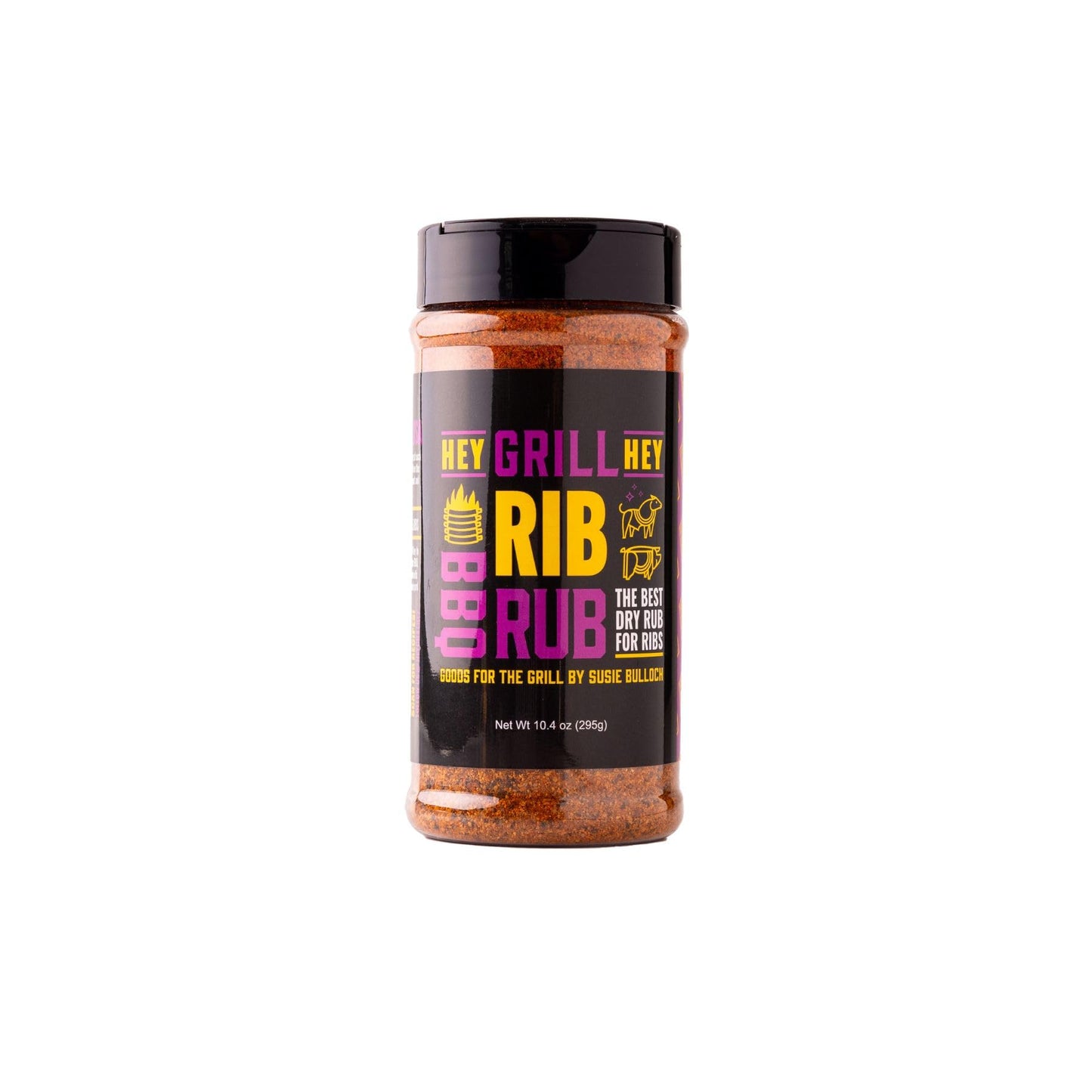 Hey Grill Hey | Rib Rub | BBQ Rub | Rib Seasoning | Beef & Pork Seasoning | BBQ Chicken and More | NBBQA Award Winning Barbeque 