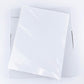 Wafer Paper Flexible Edible Printer Sheets 50 Pack 0.4Mm White Letter Size 8.5'' X 11'' Cake Topper Decoration Burn Away By Mega