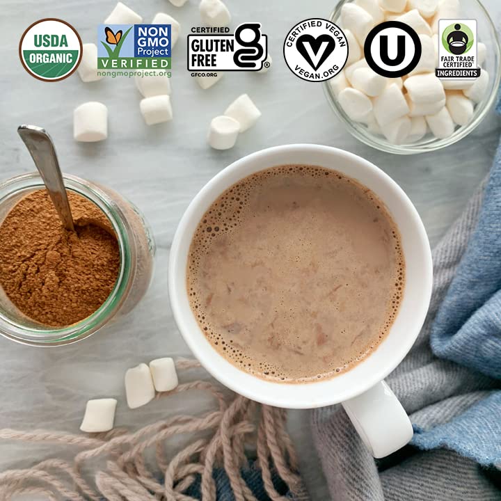 Nib Mor Organic Drinking Chocolate - Delicious, Healthy Treat - Traditional, 1.05 Oz (Pack Of 6)