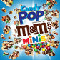 Candy Pop M&M Mini'S Candy Coated Popcorn (5.25Oz Bags) Made With Real M&M Mini'Scandy Pieces - Pack Of 12