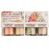 ARTIGIANI DEI SAPORI - Infused Sicilian Salts Sali Aromatizzati, Flavored Salt with Liquorice, Herbs, Lemon, Chili, Italian Gift