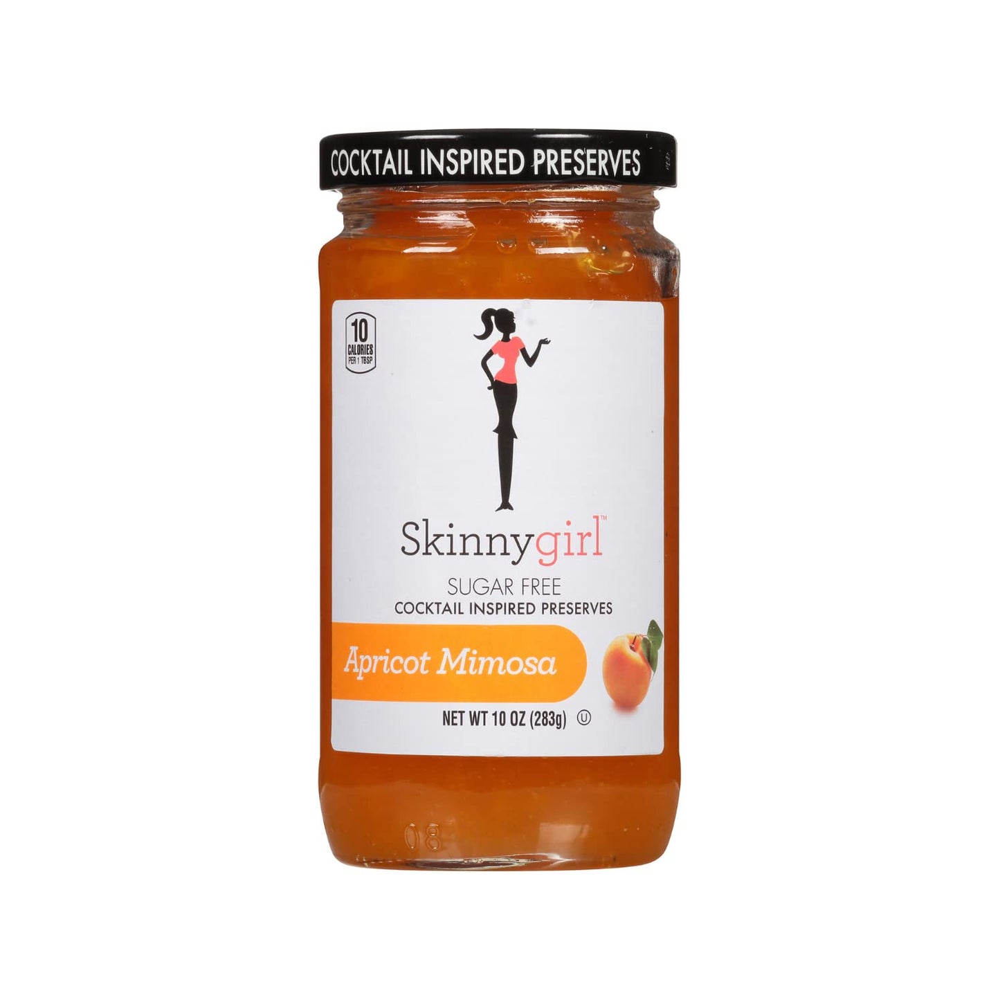 Skinnygirl Sugar Free Preserves Variety Pack - Strawberry Rose, Raspberry Bellini, Apricot Mimosa, 10 Ounce Jars, 3 Count