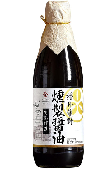 YAMASAN KYOTO UJI Soy Sauce, Smoked Neoteric, 500 Days Aged, 360ml, Handmade, Naturally Brewed, Non-GMO, Made in Japan