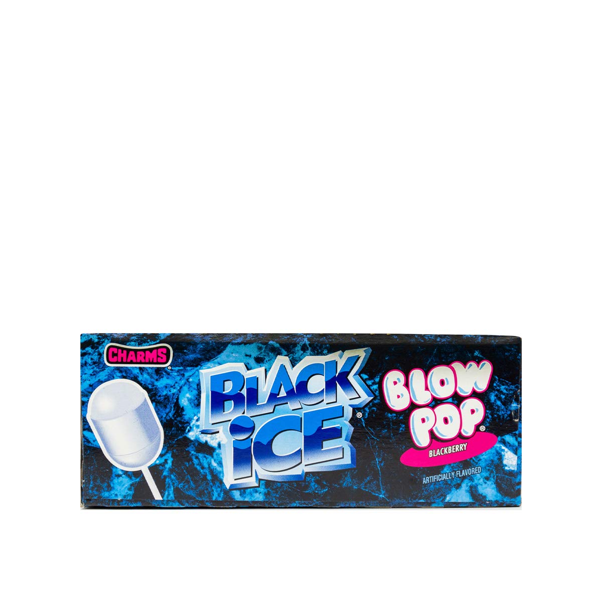 Charms Blow Pops, Black Ice Flavor, 48 Count (Pack Of 1), (3886)