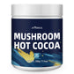 JUYIHEAL Mushroom Hot Cocoa Supplement with Melatonin, Reishi, L-Theanine, 7.76 oz, 20 Servings