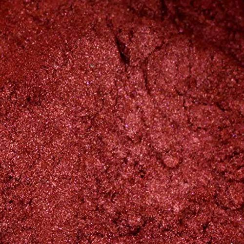 Luster Dust - Metallic Maroon (4g 1x Pump) | Edible Vegan Dust & Paint for Cake Decorating, Ice Cream, Desserts, Cocktails and B