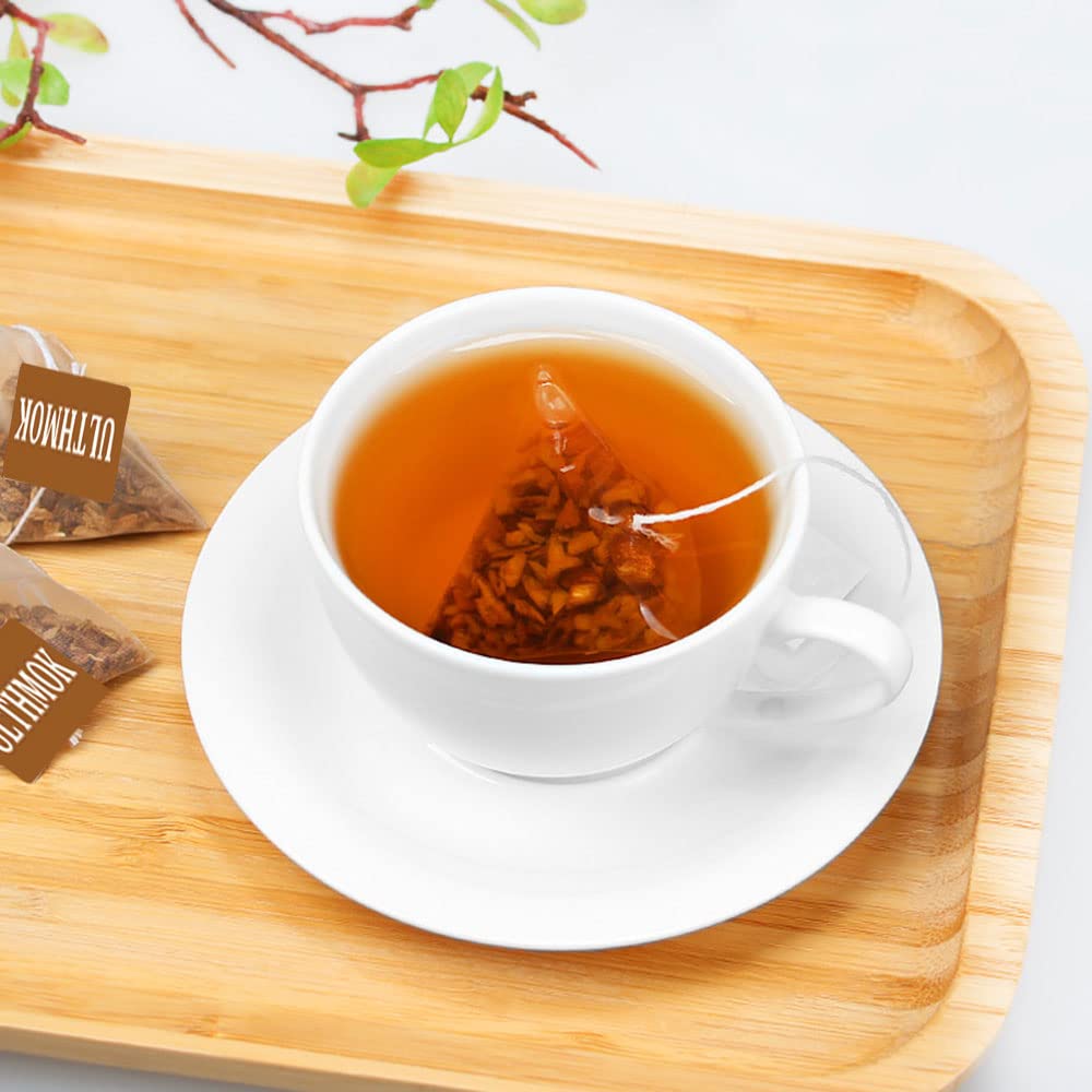 Enhanced Burdock Root Tea Bags,60 Tea Bags/6.4Oz.100% Natural Burdock Tea,No Additives,Caffeine Free.