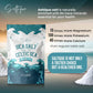 Saltique French Grey Coarse Sea Salt 8oz - 100% Unrefined, 82 Minerals for Hydration & Electrolyte Balance - Doctor Recommended