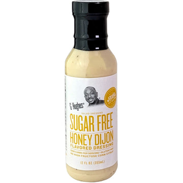 G Hughes, Sugar Free Dressing Honey Dijon, 12 Ounce
