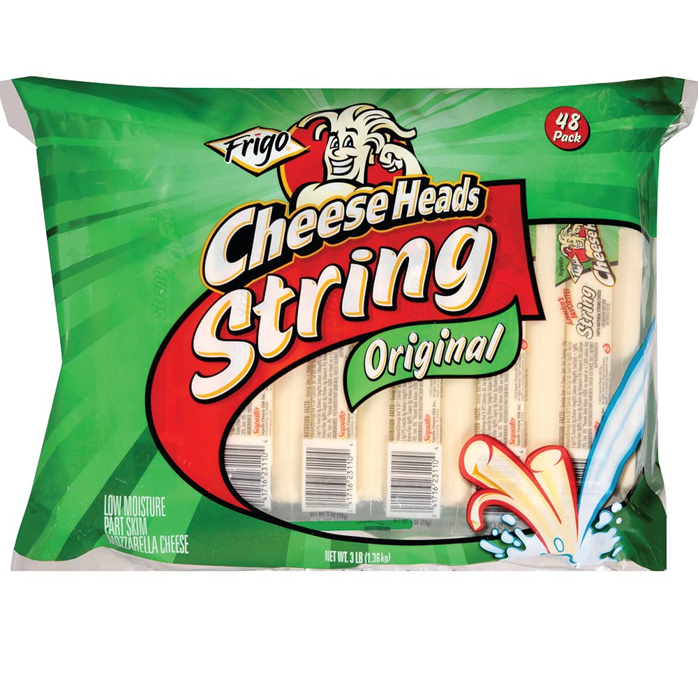 Generic Frigo String Cheese, 1 OZ x 48 Pack, Includes NESTIVA Sink Strainer