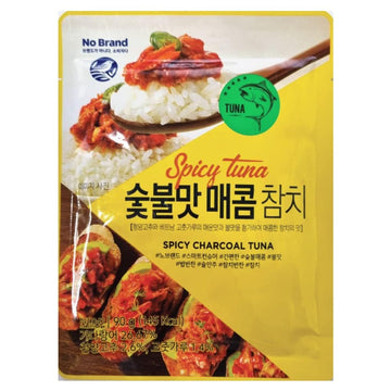 LENITH Spicy Seasoned Charcoal Tuna Chilli Tuna Pouch Protein Every Pouch/Product of Korea Pack of 1