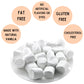 Case Pack 12 Pounds Bulk Campfire Marshmallows With (100) Roasting Sticks - (12) One Pound Bags Of Large Campfire Marshmallows W