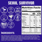 Righteous Felon Beef Jerky - Seoul Survivor Jerky - Gluten-Free Snacks - All-Natural, Locally Sourced & Dried Beef - Low-Sugar,