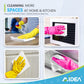 Aidea Microfiber Cleaning Cloths White-24Pk, Absorbent Cleaning Rags, Lint-Free, Scratch-Free, Streak-Free Wash Cloths, Microfib