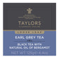 Taylors Of Harrogate Earl Grey Loose Leaf, 4.41 Ounce Carton (Pack Of 6)