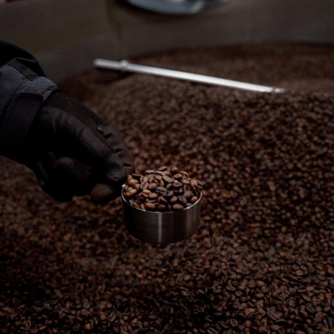 Blue Horse 100% Kona Coffee, Dark Roast, Arabica Whole Beans, 1 Lb (16 Oz) Bag, Farm Fresh, Authentic Hawaiian Coffee Beans From