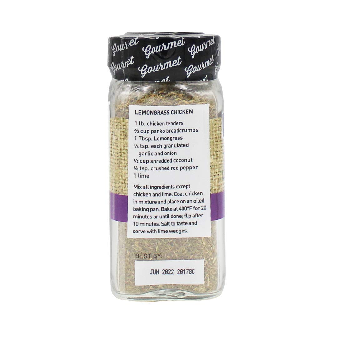 The Spice Hunter Lemon Grass, Leaves, 0.45-Ounce Jar