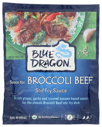 Blue Dragon, Sauce Stir Fry Brccli Bee, 3.4 Oz, (Pack Of 12)