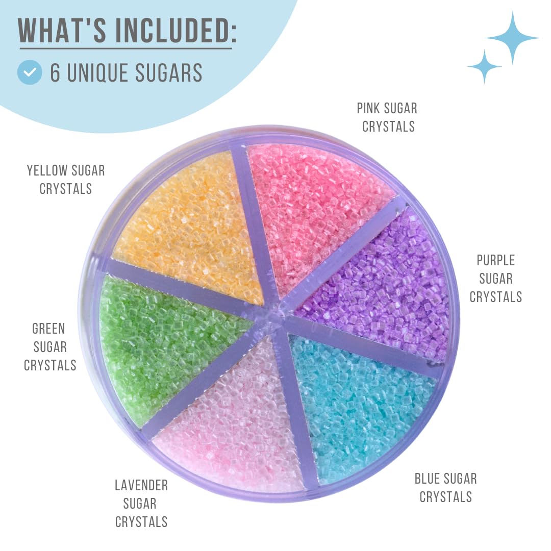 Sweets Indeed Edible Sprinkle Mix, Pastel Sugar, 7.80 oz, Perfect for Cake Decorations, Baking, Ice Cream, Cookies, Cupcake Toppers