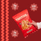 Tantos! Puffed Pasta Chips  Healthy Pasta Snack by Top Chef Joe Sasto  As Seen on Shark Tank  Plant Based  Low Calorie  Crunchy Chips  Variety Pack  Marinara  Pesto  Cacio e Pepe  Classico  Gourmet Bold Flavors  1oz 8 Pack 2 of Each Flavor  Variety