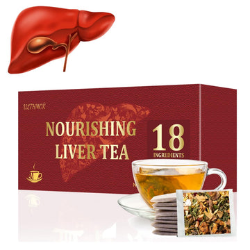 Premium Liver Detox Tea,30 Tea Bags /5.3 Oz, Nourishing Liver With 18 Natural Herb Ingredients, Traditional Chinese Liver Cleans