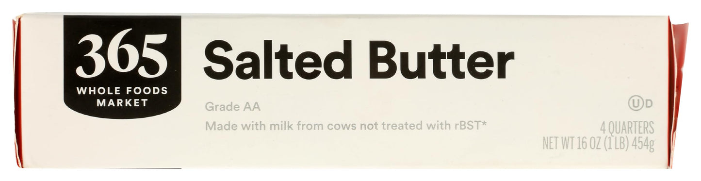 365 by Whole Foods Market, Salted Butter, 16 Ounce