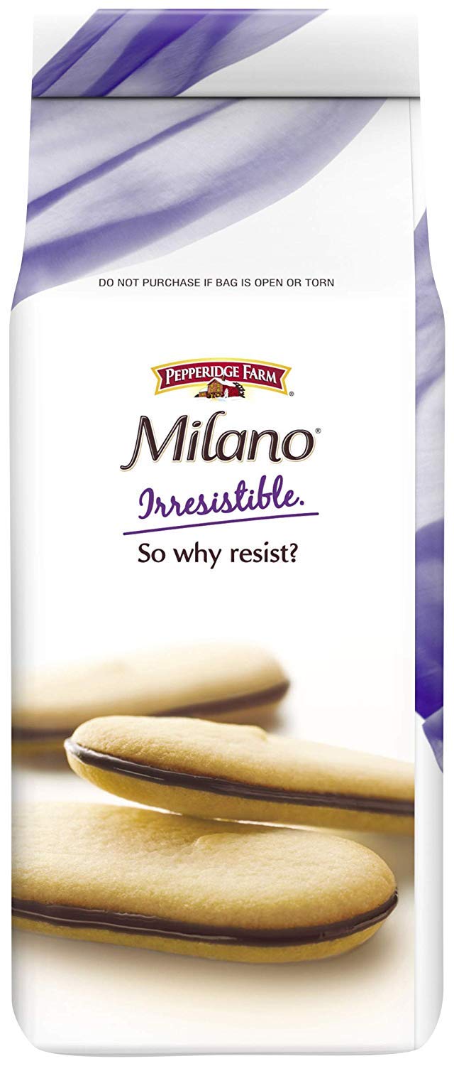 Pepperidge Farm Milano Cookies, Double Dark Chocolate, 3 Bags, 7.5 oz Each
