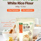Korean 100% Pure Organic White Rice Flour 350G/12.3Oz -   Rice Powder, Baking, Rice Cake, Rice Gruel