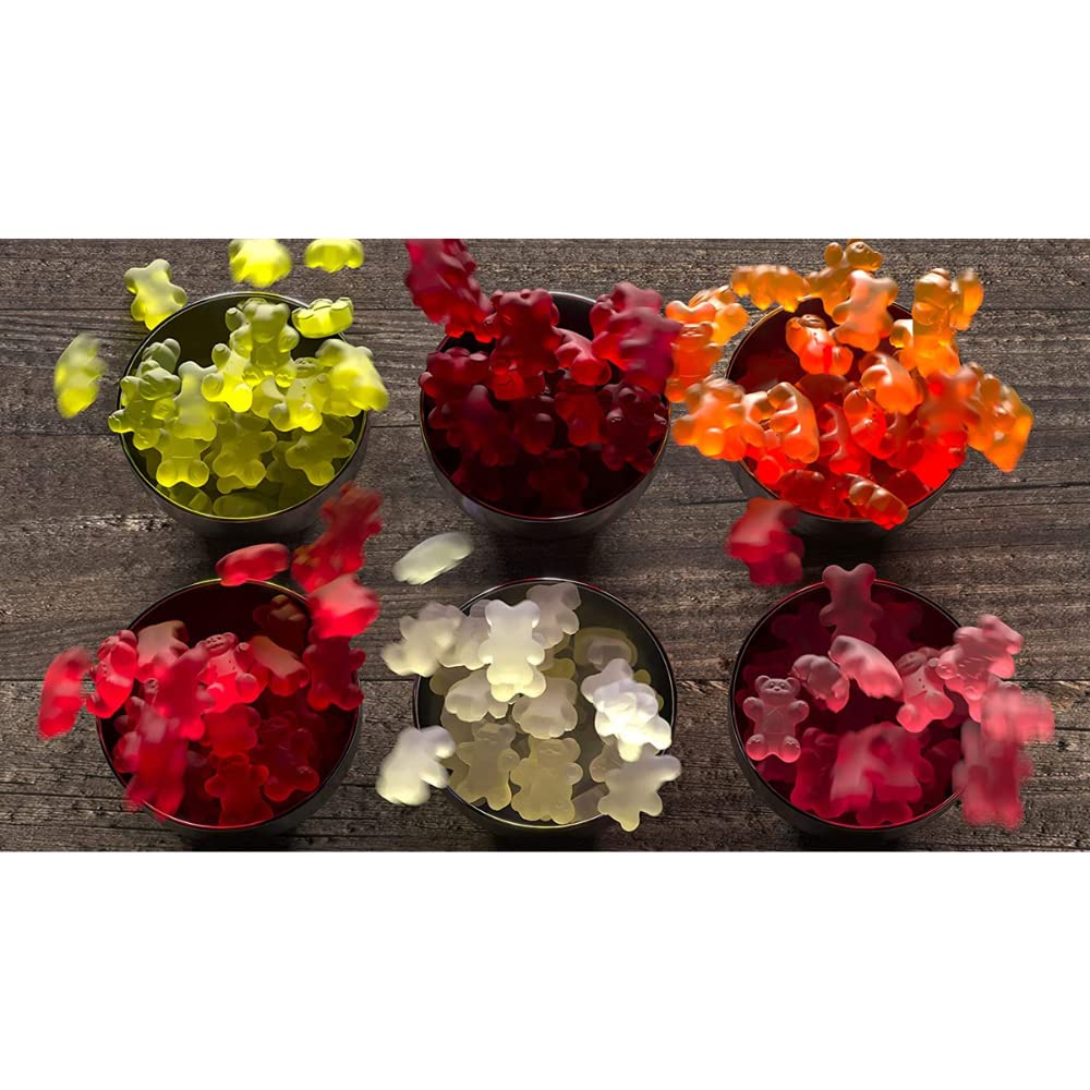 Black Forest Organic Gummy Bears, 65 Pk, 52 Oz, Black, Model 03505