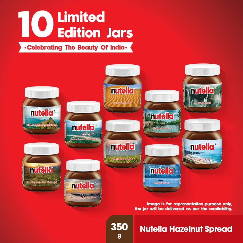 Nutella Hazelnut Spread with Cocoa, 12.35 oz / 350g