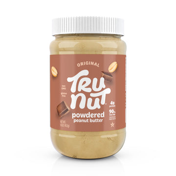 Tru-Nut - Chocolate Peanut Butter Powder - Healthy Peanut Butter, Vegan, 4G Of Protein, 50 Calories - Peanut Butter Chocolate Fl