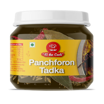 El The Cook Bengali Panchforan Tadka | Ready Tadka With Spices & Masala In Cold Pressed Mustard Oil | Just Add While Cooking | 1