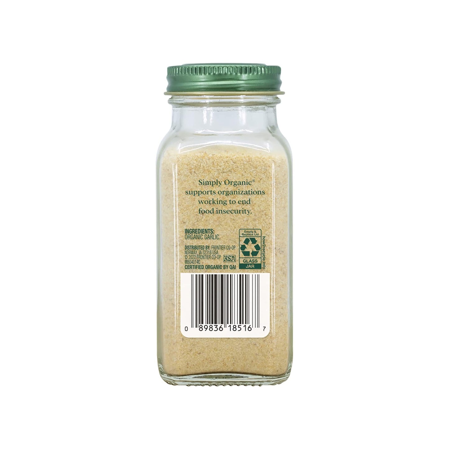 Simply Organic Organic Garlic Salt ( 1X4.7 Oz)