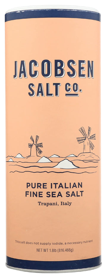Jacobsen Salt Co Pure Italian Fine Sea Salt 816.46 Gr